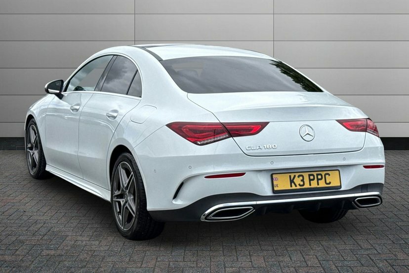 Mercedes-Benz CLA Class Cla180 Amg Line Premium Plus White #2