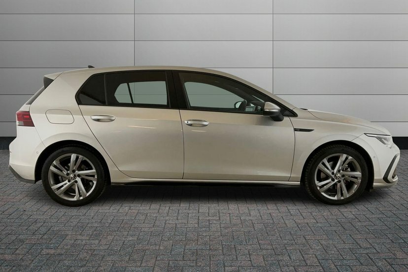 Volkswagen Golf 1.5 Etsi Mhev R-line Hatchback Hybrid D AF24XOZ Silver #4