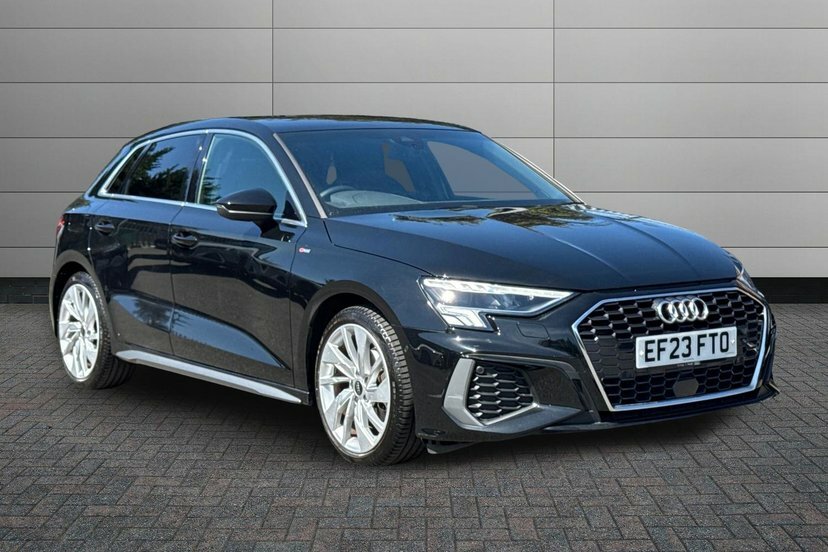 Audi A3 1.5 Tfsi 35 S Line Sportback S Tronic Black