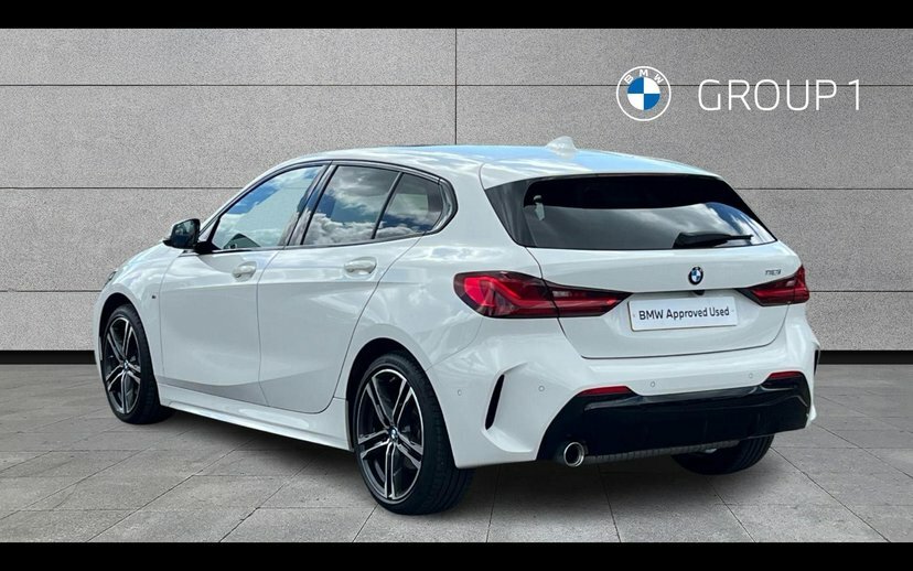 BMW 1 Series 118I M Sport GY73XOX White #2