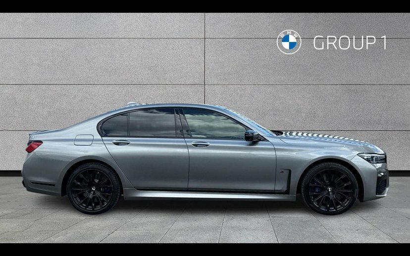 BMW 7 Series 740D Xdrive M Sport Saloon Grey #3