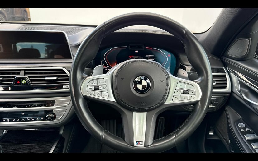 BMW 7 Series 740D Xdrive M Sport Saloon Grey #5