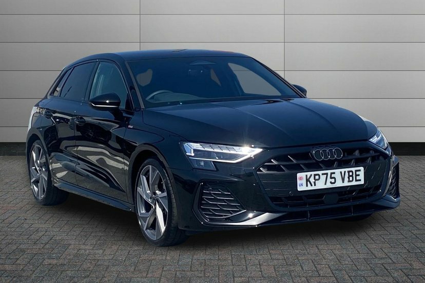 Audi A3 1.5 Tfsi Black Edition Sportback S Tron Black
