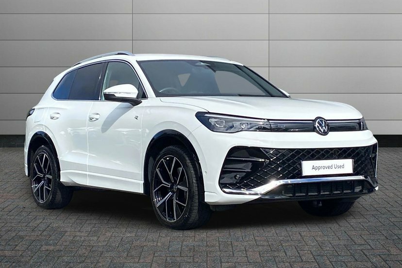 Volkswagen Tiguan 2.0 Tdi R-line Suv Dsg 150 Ps White