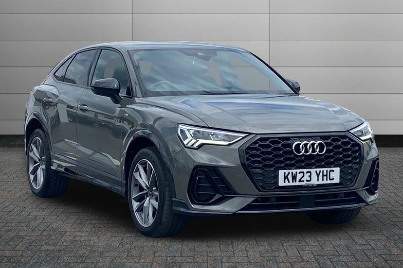 Audi Q3 2.0 Tdi 35 Black Edition Sportback S Tr Grey