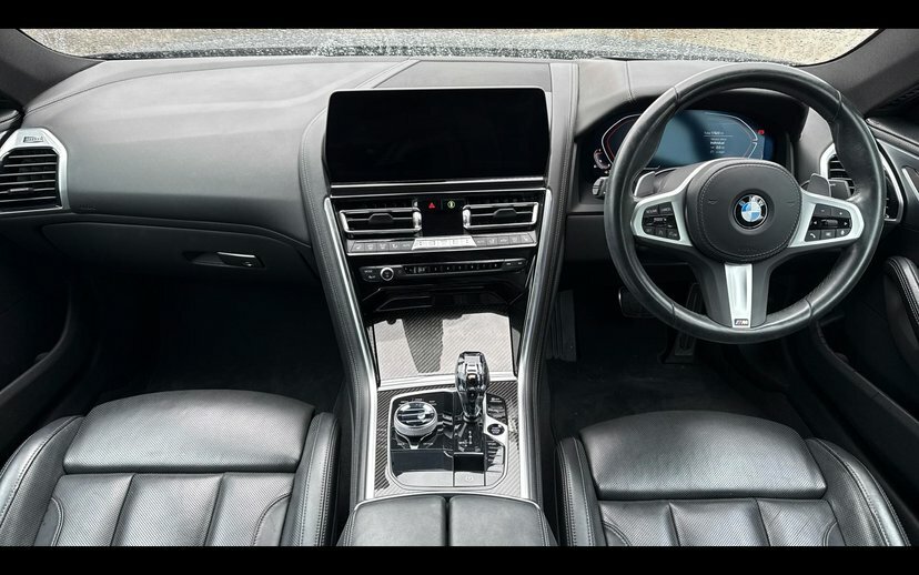BMW 8 Series Gran Coupe 840I M Sport Coupe Black #4