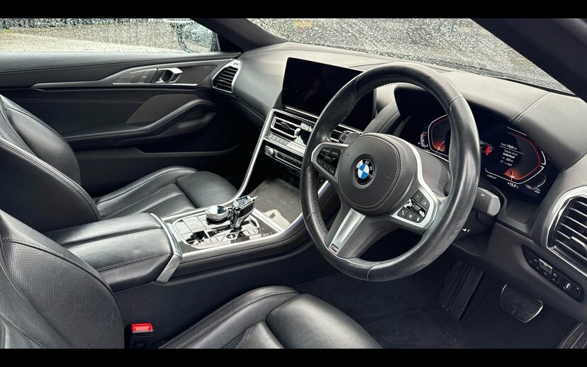 BMW 8 Series Gran Coupe 840I M Sport Coupe Black #6
