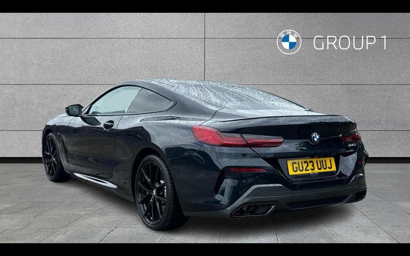 BMW 8 Series Gran Coupe 840I M Sport Coupe Black #2