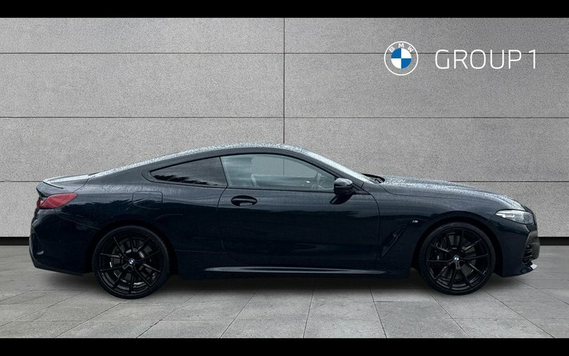 BMW 8 Series Gran Coupe 840I M Sport Coupe Black #3