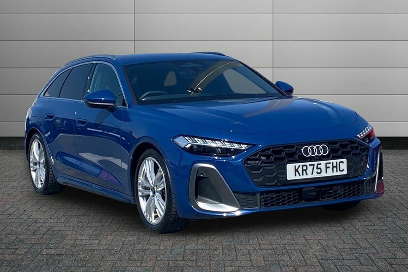 Audi A5 2.0 E-hybrid 25.9Kwh S Line Estate Plug Blue