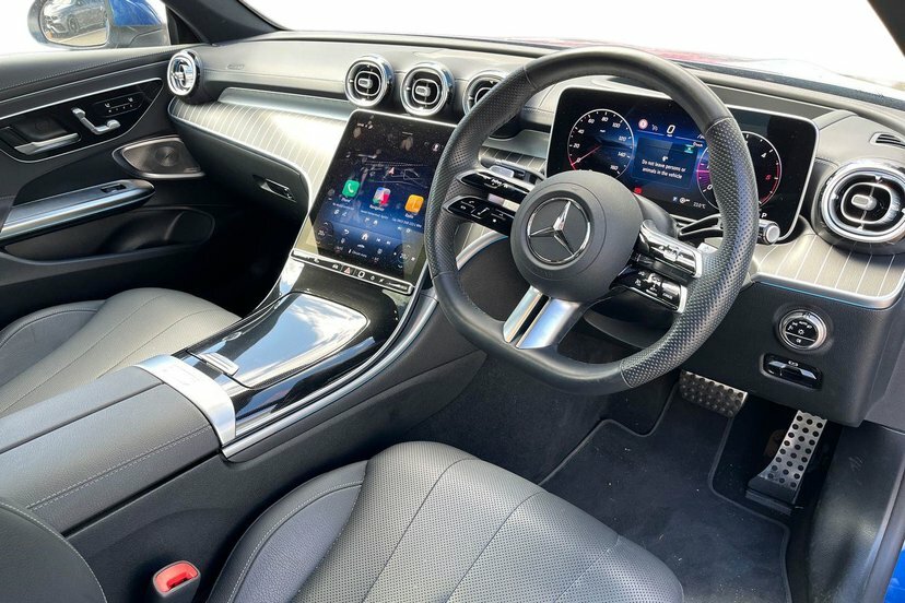 Mercedes-Benz CLE Class 2.0 Cle220dh Mhev Amg Line Premium Plus Coupe Blue #5
