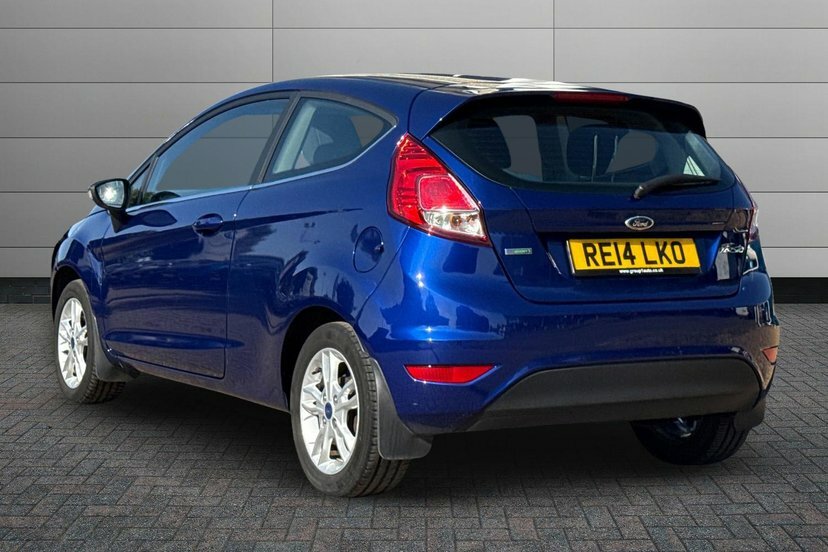 Ford Fiesta 1.0T Ecoboost Zetec Hatchback Eu Blue #3