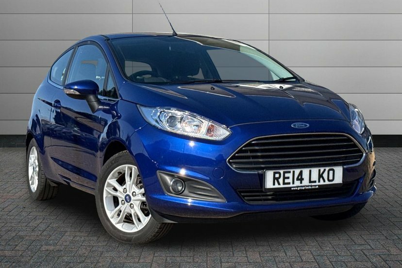 Ford Fiesta 1.0T Ecoboost Zetec Hatchback Eu Blue