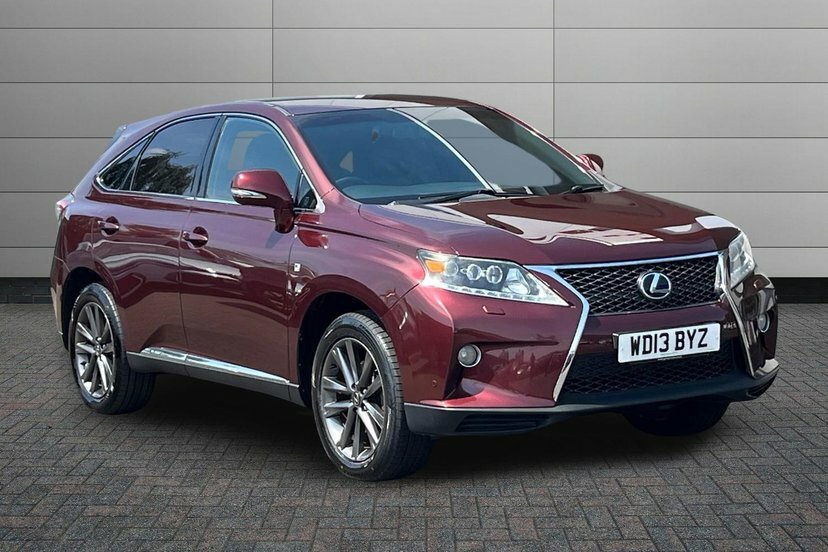 Lexus RX 3.5 450H V6 F Sport Suv Hybrid Cvt 4Wd Red