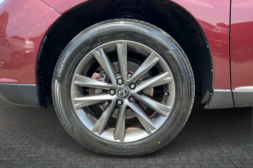 Lexus RX 3.5 450H V6 F Sport Suv Hybrid Cvt 4Wd Red #5