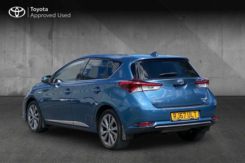 Toyota Auris 1.8 Vvt-h Excel Hatchback Hybrid Cvt 1 Blue #4