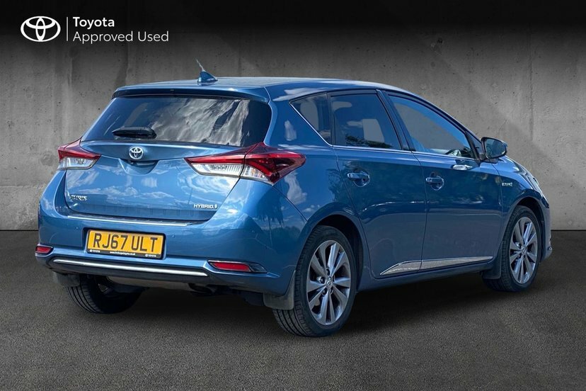 Toyota Auris 1.8 Vvt-h Excel Hatchback Hybrid Cvt 1 Blue #2