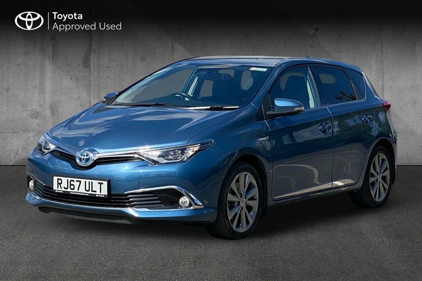 Toyota Auris 1.8 Vvt-h Excel Hatchback Hybrid Cvt 1 Blue #3
