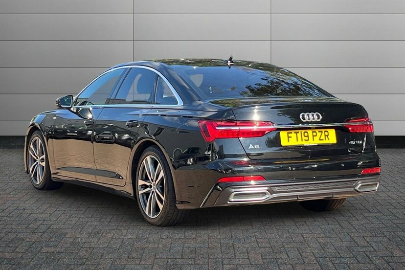Audi A6 Saloon 2.0 Tdi 40 S Line Saloon S Tronic 204 FT19PZR Black #3