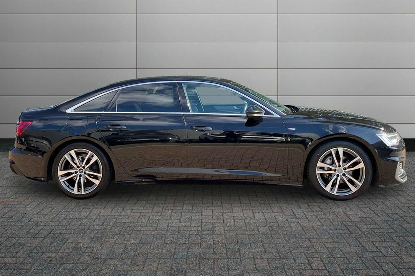 Audi A6 Saloon 2.0 Tdi 40 S Line Saloon S Tronic 204 FT19PZR Black #4