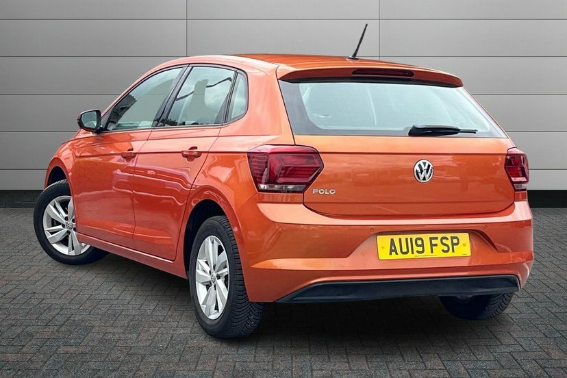 Volkswagen Polo 1.0 Tsi Gpf Se Hatchback Dsg 95 Ps AU19FSP Orange #3