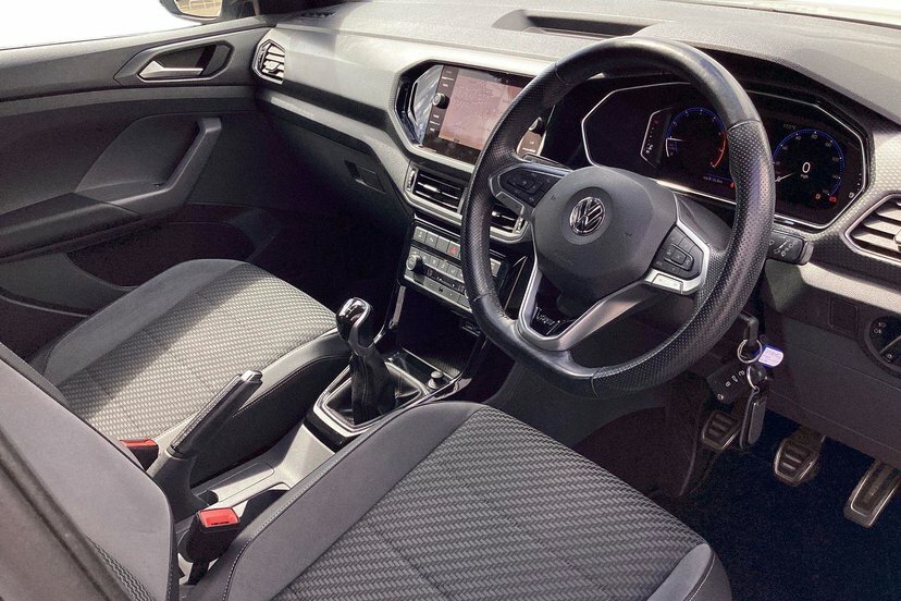 Volkswagen T-Cross 1.0 Tsi R-line Suv 115 Ps White #6