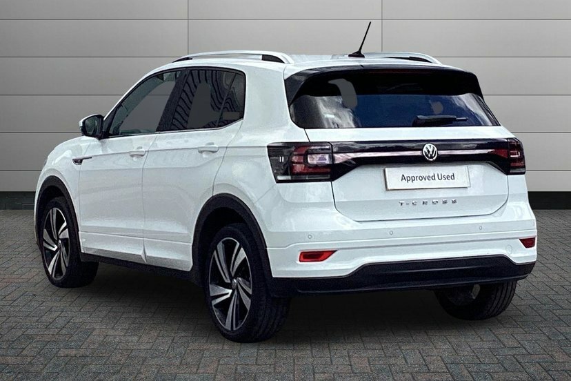 Volkswagen T-Cross 1.0 Tsi R-line Suv 115 Ps White #3