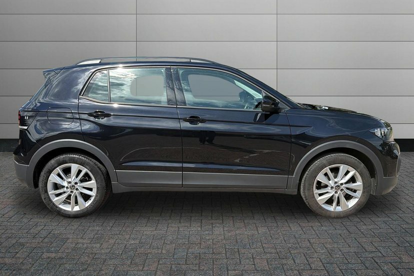 Volkswagen T-Cross 1.0 Tsi Se Suv 95 Ps EF23VFX Black #4