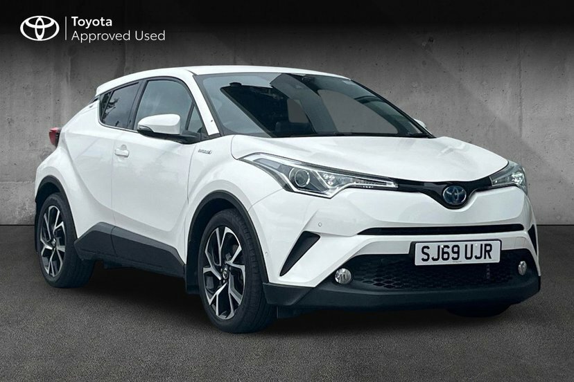 Toyota C-Hr 1.8 Vvt-h Design Suv Hybrid Cvt 122 Ps White