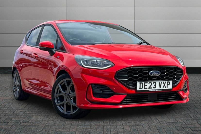Ford Fiesta 1.0T Ecoboost Mhev St-line Hatchback Hy Red