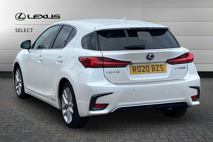 Lexus CT 1.8 200H Hatchback Hybrid E-cvt 136 Ps White #3