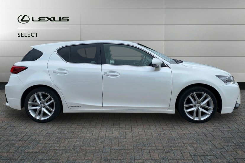 Lexus CT 1.8 200H Hatchback Hybrid E-cvt 136 Ps White #4