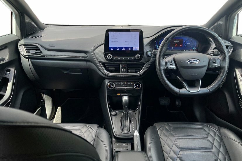 Ford Puma 1.0T Ecoboost Mhev St-line Vignale Suv EA22HFN White #6