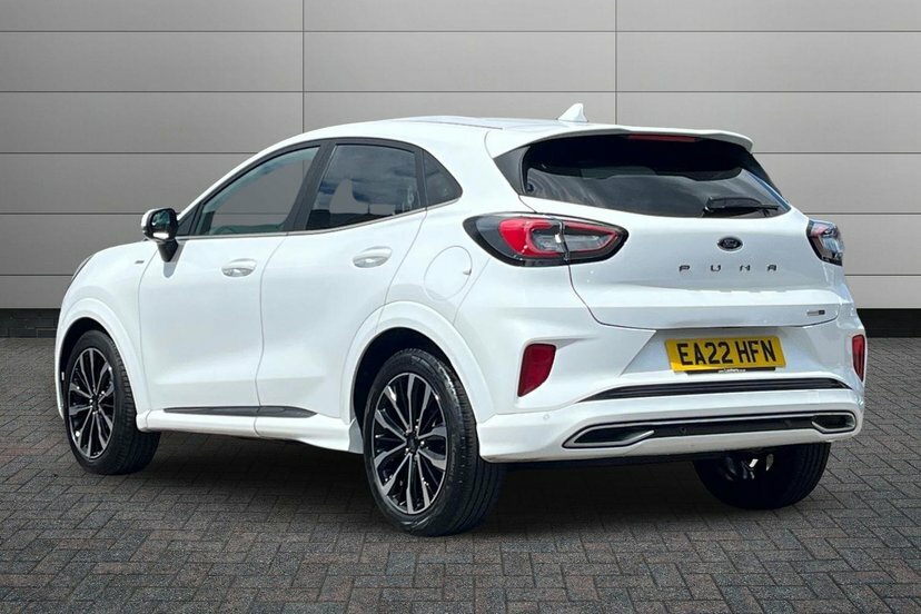 Ford Puma 1.0T Ecoboost Mhev St-line Vignale Suv EA22HFN White #3