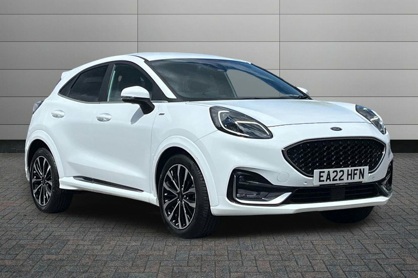 Ford Puma 1.0T Ecoboost Mhev St-line Vignale Suv White