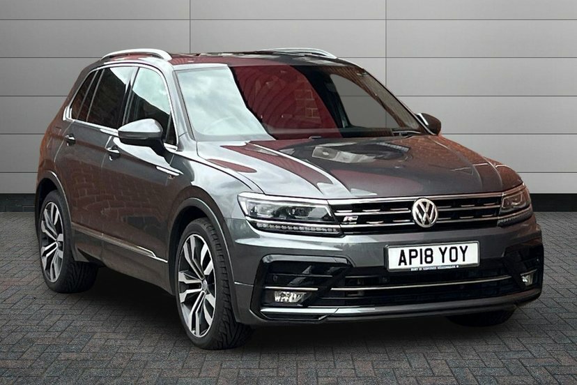 Volkswagen Tiguan 2.0 Tdi R-line Suv Dsg 4Motion 190 Ps Grey