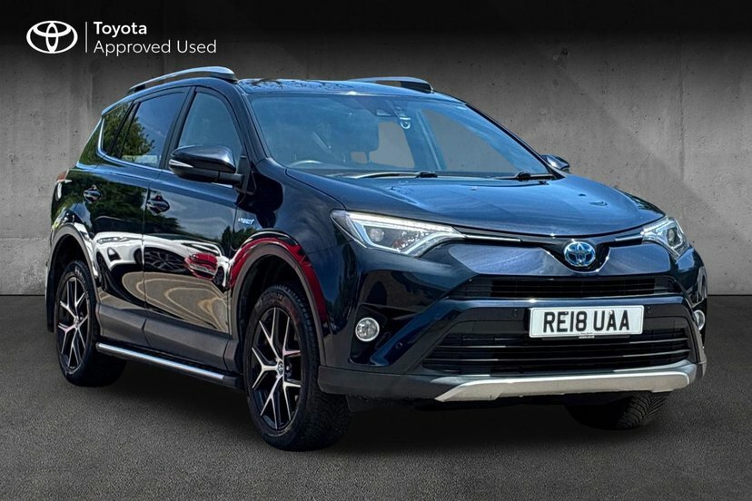 Toyota Rav 4 2.5 Vvt-h Design Suv Hybrid Cvt 197 Ps RE18UAA Black