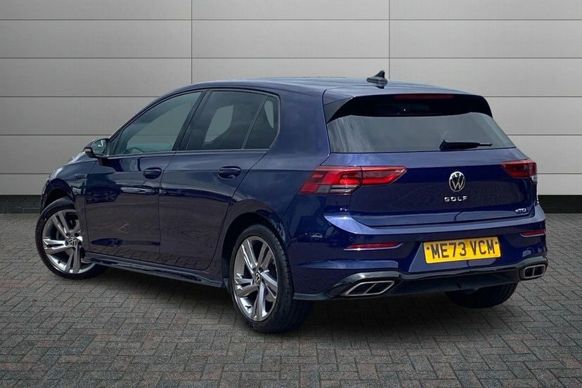 Volkswagen Golf 1.5 Etsi Mhev R-line Hatchback Hybrid D ME73VCM Blue #3