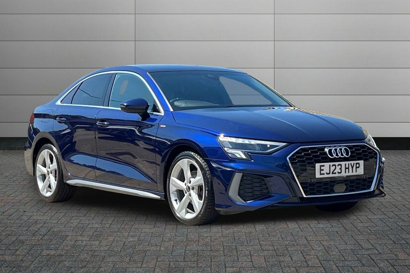 Audi A3 1.5 Tfsi 35 S Line Saloon 150 P Blue