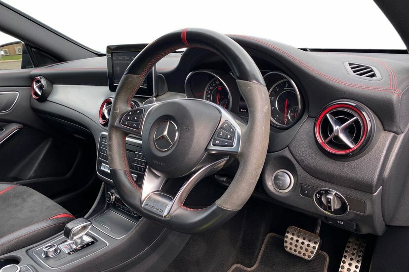 Mercedes-Benz CLA Class Cla45 Amg Coupe 4 Matic Black #5