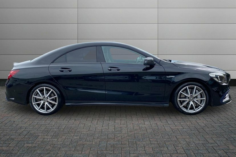 Mercedes-Benz CLA Class Cla45 Amg Coupe 4 Matic Black #3