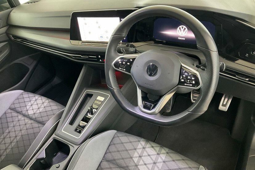 Volkswagen Golf 1.5 Etsi Mhev R-line Hatchback Hybrid D Grey #6