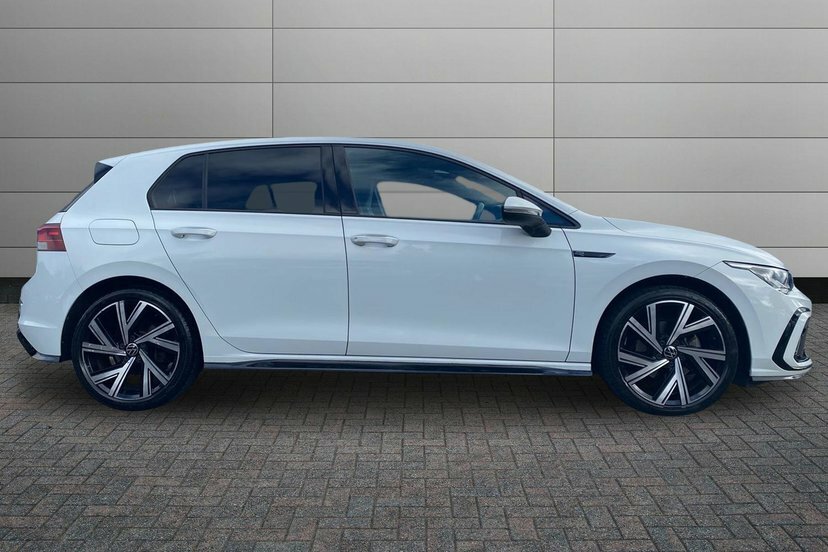 Volkswagen Golf 2.0 Tdi R-line Hatchback Dsg 150 Ps WJ22OWR White #4