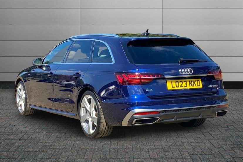 Audi A4 Avant 2.0 Tfsi 40 S Line Estate S Tronic 204 LO23NKD Blue #3