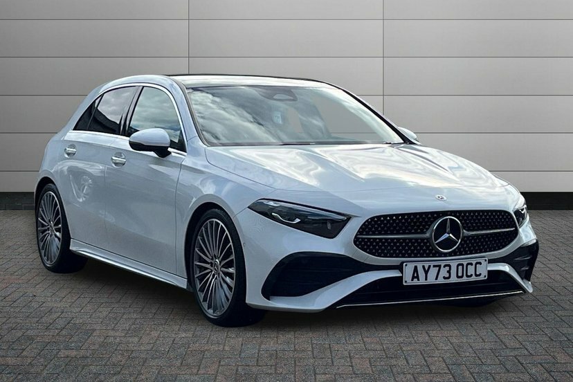 Mercedes-Benz A Class A200h Mhev Amg Line Premium Plus White