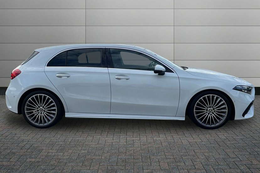 Mercedes-Benz A Class A200h Mhev Amg Line Premium Plus AY73OCC White #3