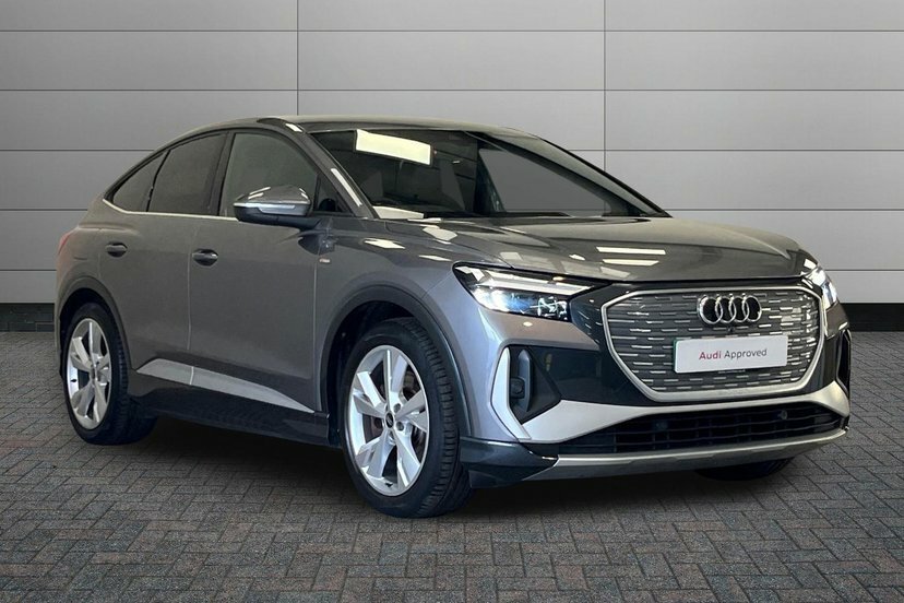 Audi Q4 E Tron 40 S Line Sportback 82Kwh 204 P Grey