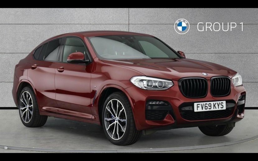 BMW X4 X4 Xdrive30d M Sport Red