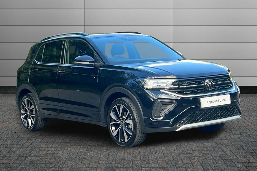 Volkswagen T-Cross 1.0 Tsi R-line Suv Dsg 115 Ps Deliver KR26EHB Black