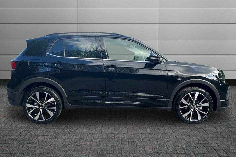 Volkswagen T-Cross 1.0 Tsi R-line Suv Dsg 115 Ps Deliver Black #4